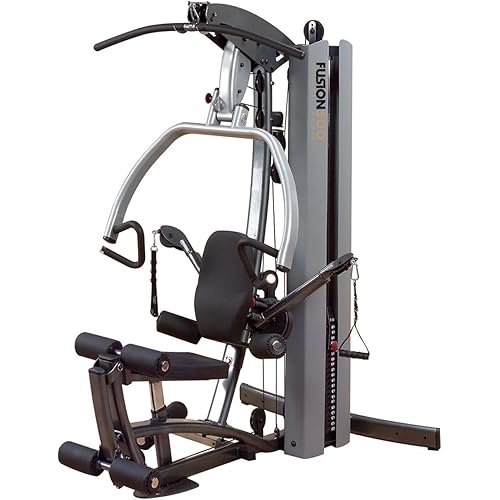 Body-Solid Multi-Station Home Gym Machine, Arm & Leg Strength Training Functional Exercise Workout Station for Weight Lifting and Bodybuilding