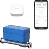 NSF Certified YoLink FlowSmart All-in-One Smart Water Meter & Auto Shutoff for ¾″ Pipes, LoRa Long-Range, Real-Time Leak Detection, 10-Year Battery, 80+ Device Ecosystem, Hub Included – YS5018