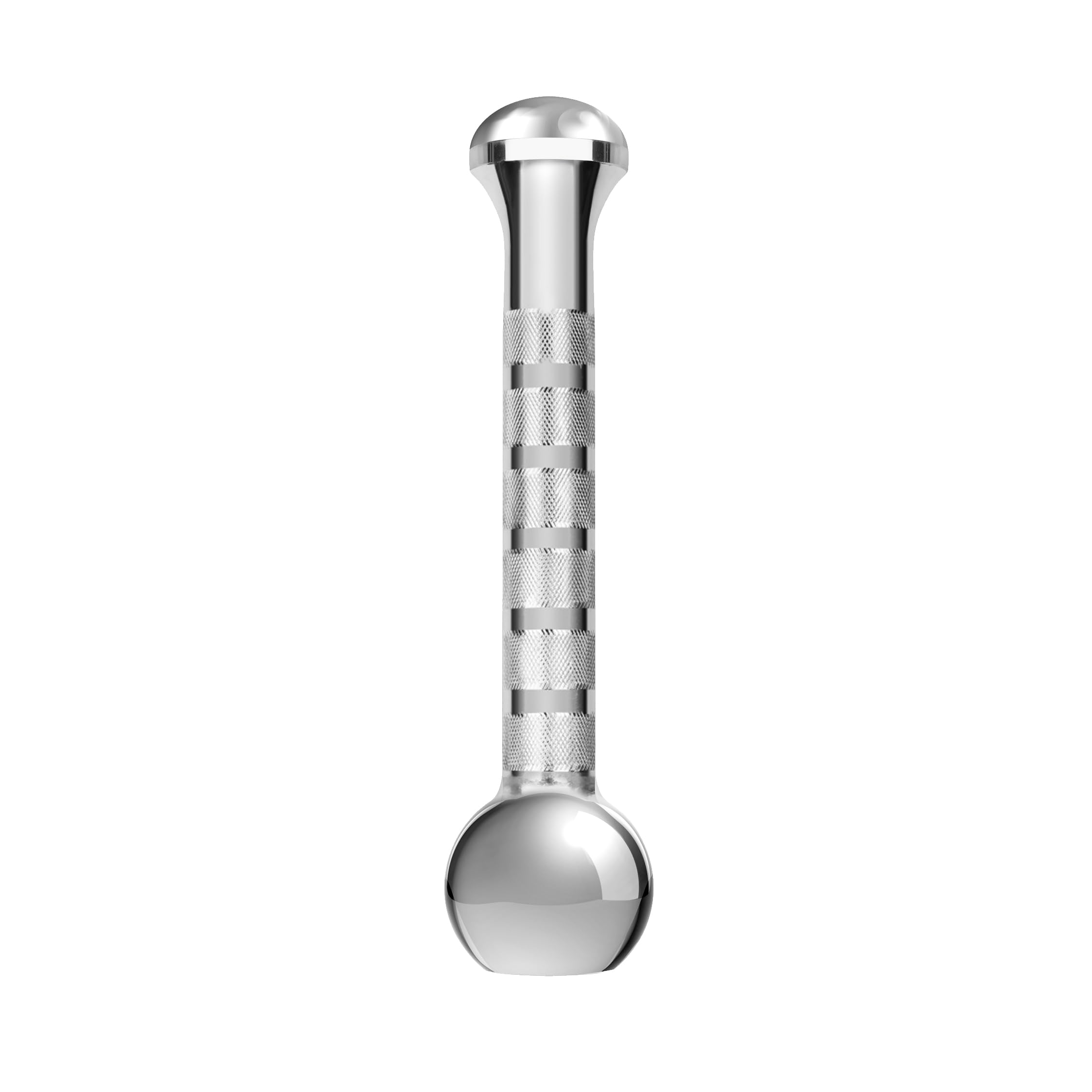 LoGest Short Steel Mace Exercise Club - Heavy Duty Steel Construction Indian Clubs - Portable Design Lightweight Equipment - Full-Body Workout Available in 5 10 15 Lbs - Beginner & Expert Workout Mace