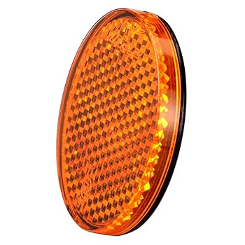 自動車用オレンジリフレクター Amazon | IPF カスタム素材 リフレックスリフレクター サイド