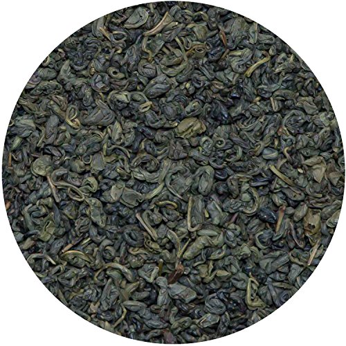 Tiesta Tea - Chinese Gunpowder, Loose Leaf, Traditional Smoky Green Tea, Premium Aromatic Blend, Medium Caffeinated, 50 Cups, 5 Ounce Refillable Tin