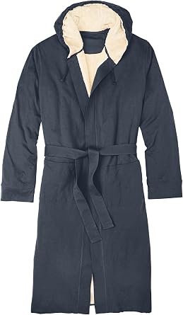 KingSize Mens Big & Tall Sherpa-Lined Robe