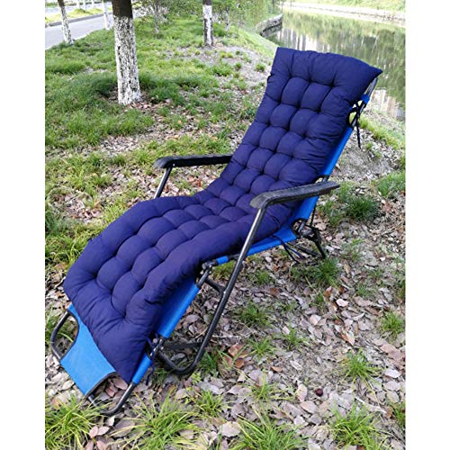 Chaise Lounger Cushion, 61Inch Chaise Lounger Cushions Rocking Chair Sofa Cushion With Ties,Thick Padded Chaise Lounger Swing Bench Cushion #TOP6