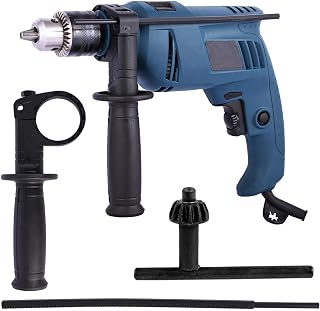 Pivalo TH1002C 750W Reversible Impact Drill Machine Heavy Duty 2800 RPM Variable Speed Reverse & Forward Function Electric Drilling Power Tool for Wall Wood Stone & Metal Sheets