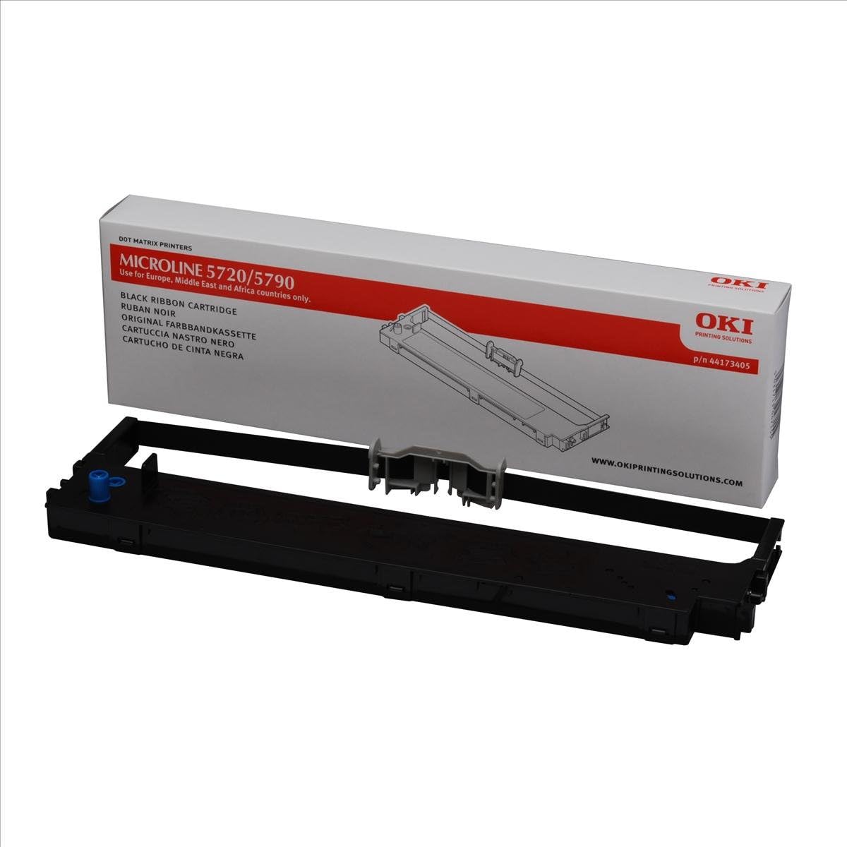 OKI Ink Ribbon Cartridge for ML5720/ML5790 Dot Matrix Printers - Black