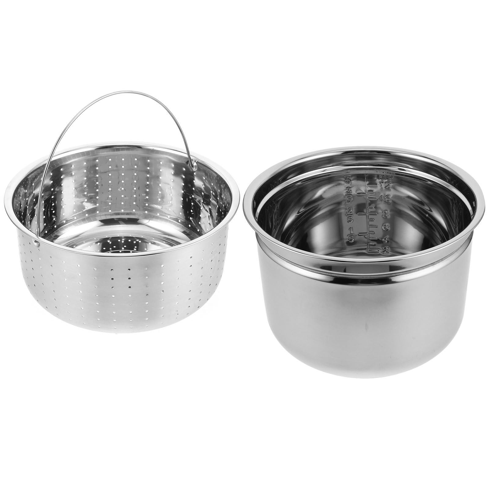 Inserto para vaporera de acero de 4L para olla arrocera eléctrica