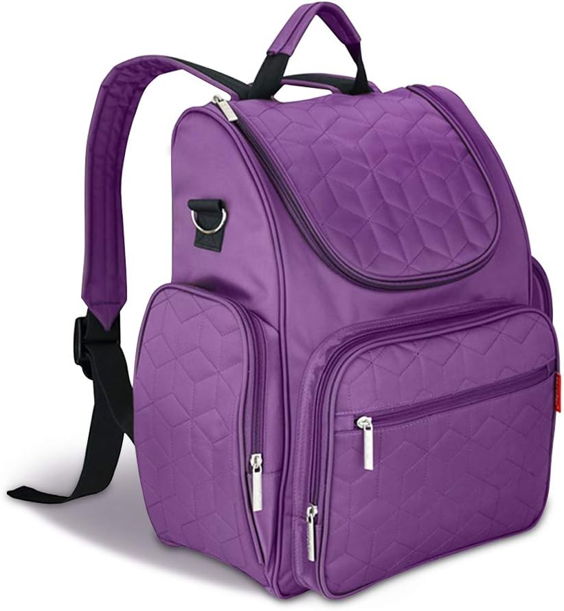SONARIN Baby Nappy Changing Backpack with Changing Mat,Travel Backpack Organizer