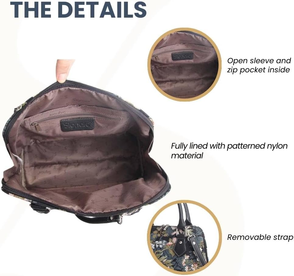 Signare Tapestry Handbags Shoulder bag and Crossbody Bags for Women with Fashion Designs - Image 5