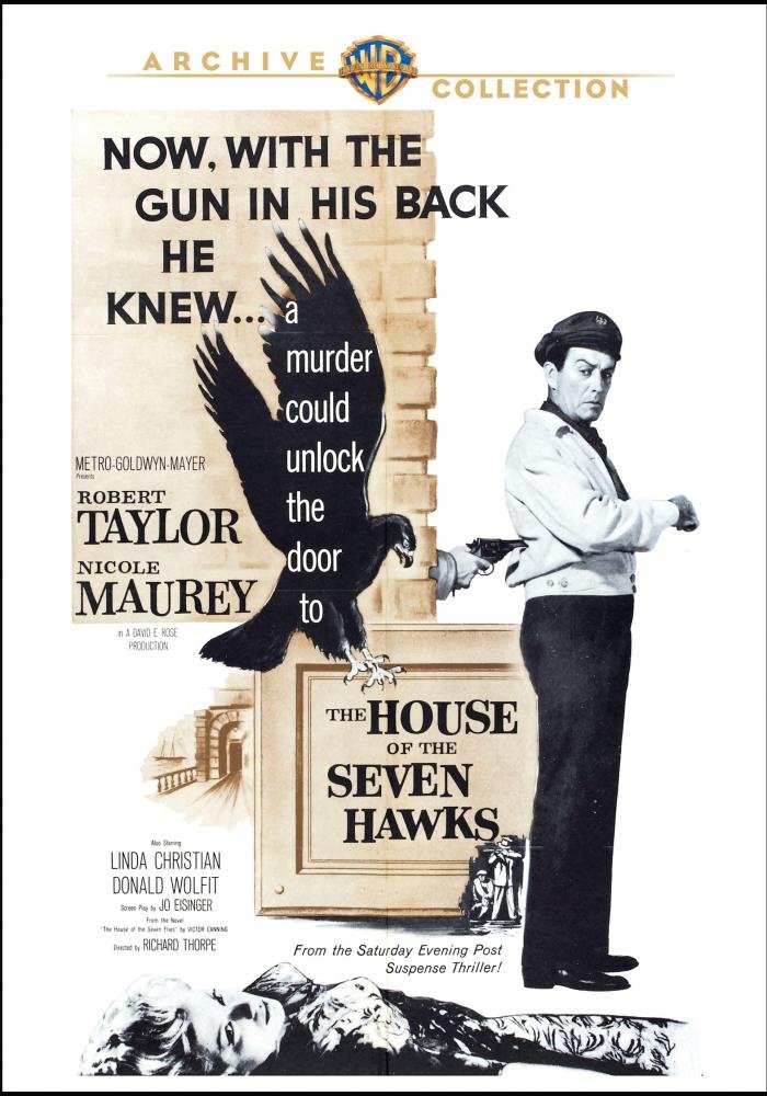 The House of the Seven Hawks DVD revive el cine de suspense americano en tus noches de hogar