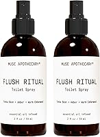 Vista 42 de Muse Apothecary Flush Ritual - Aerosol para inodoro aromático y refrescante, usar antes de ir, 4 onzas, infundido con aceites esenciales naturales