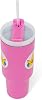 Patrocinado Patrocinado Estás viendo este anuncio según la relevancia del producto a tu búsqueda. Deja comentarios sobre el anuncio Nintendo: Super Mario: Princesa Peach - Vaso de 40 oz - Rosa, acero inoxidable, tapa con popote, asa antideslizante, bebidas frías y calientes, vaso térmico aislante con licencia 7