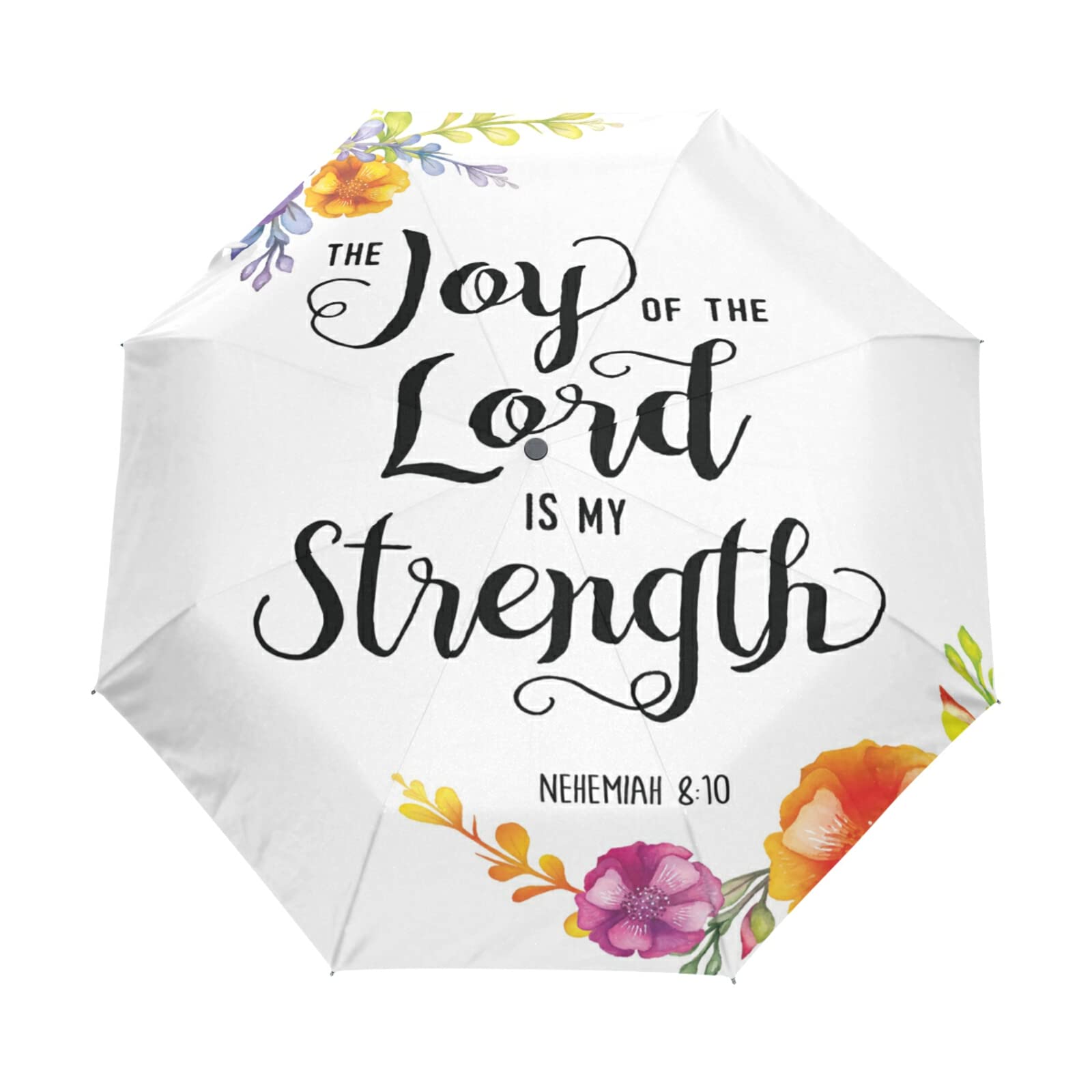 Automatic Windproof Waterproof Umbrella, Folding Umbrella Reinforced Portable Compact Anti-UV Sun rain Auto Open/Close