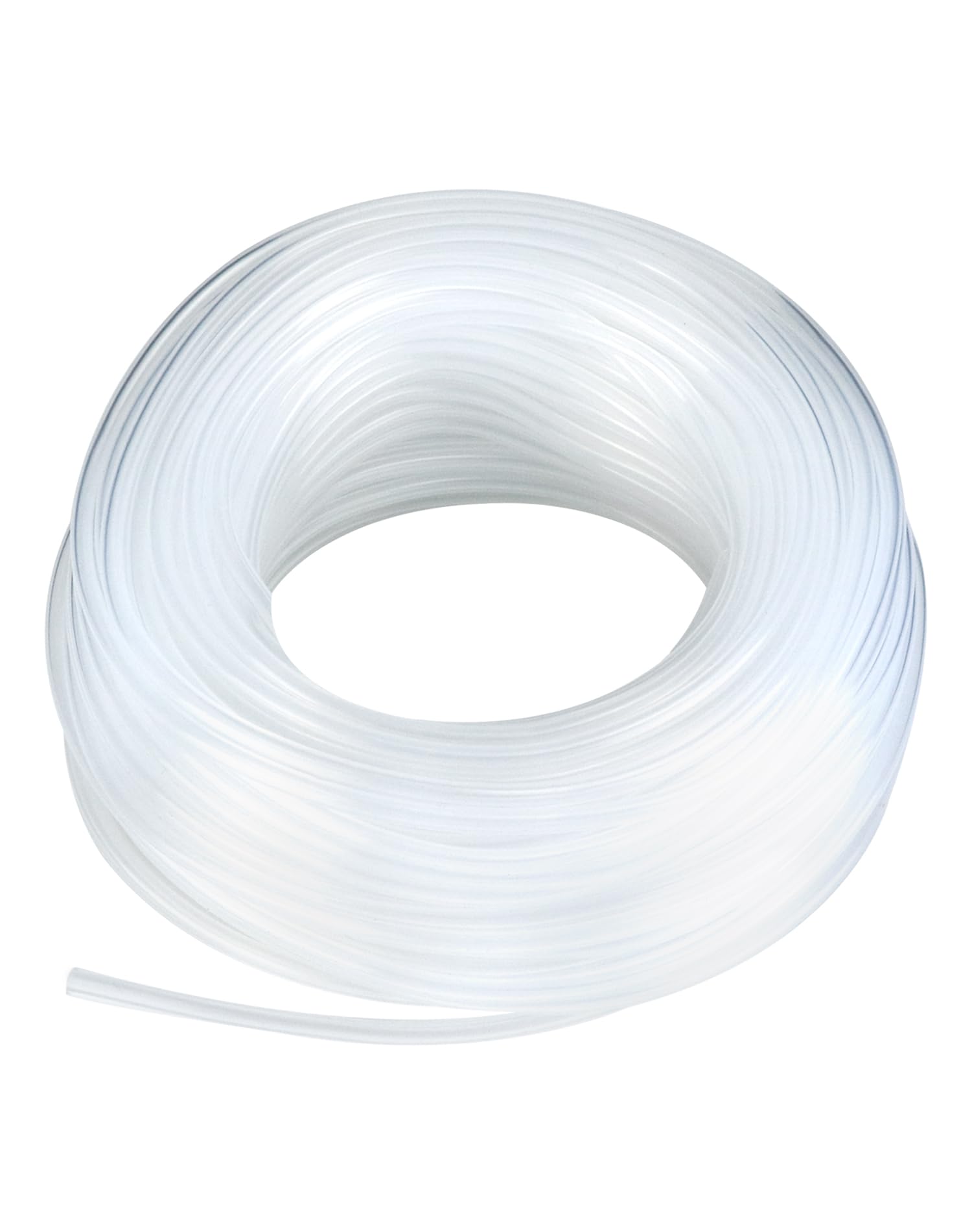 QWORK® 10PCS Tubo in silicone da 50 metri, 3mm ID x OD 6mm, tubo in plastica, lunghezza totale 500m