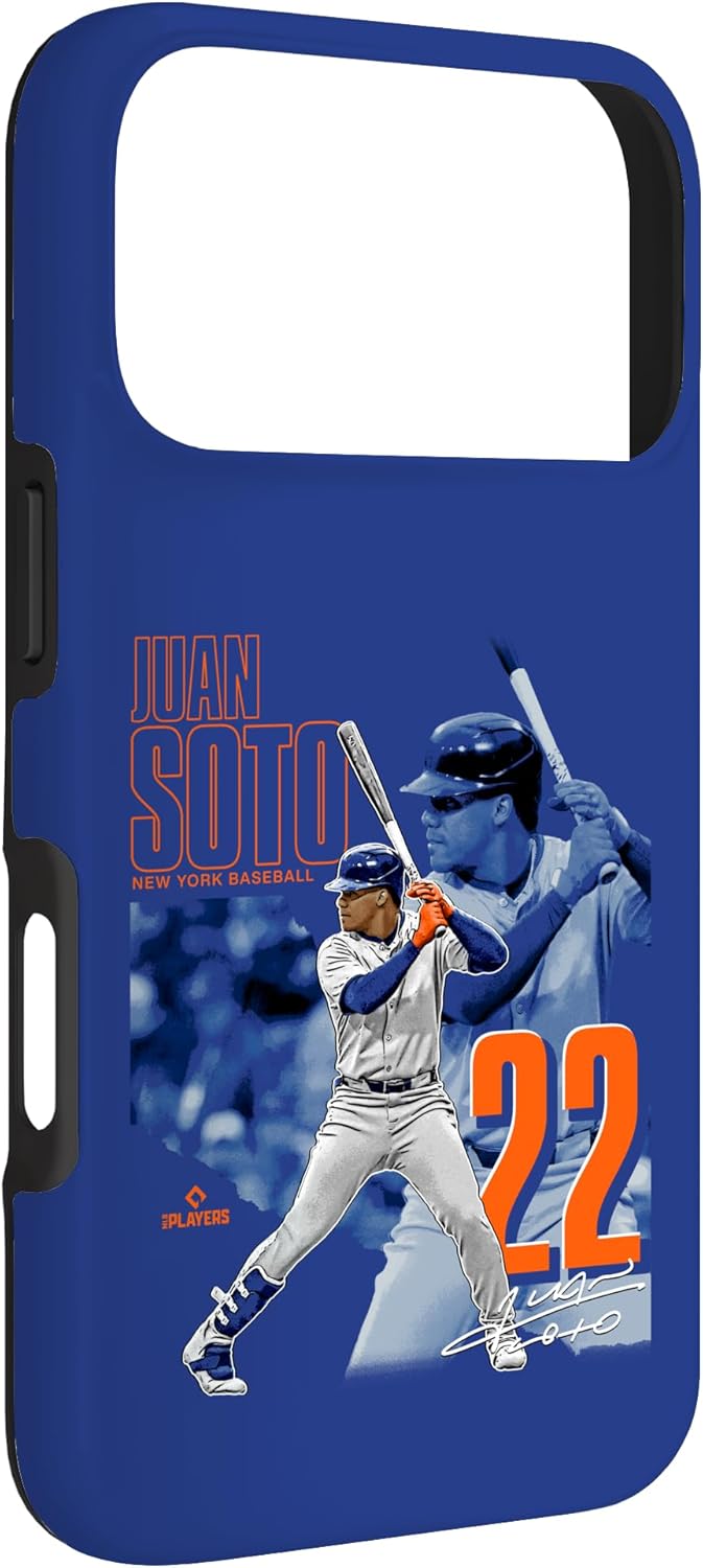 Juan Soto | New York M MLB Baseball Players| MLBJSO304N Case for iPhone 17 Pro