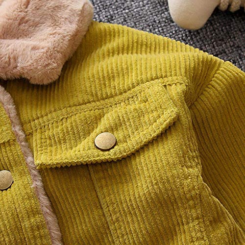 Betadog Toddler Boy Corduroy Jacket Fall Winter Shirt Long Sleeve Lapel Pocket Button Design Jacket Outwear3
