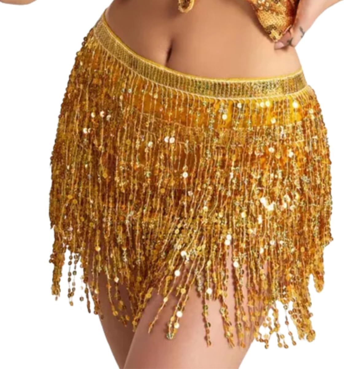 Saia Carnaval paete saia midi lantejolas com forro tamanho unico