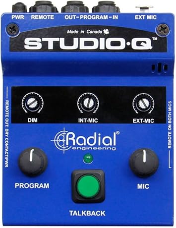 Radial Studio-Q Desktop Cue Talkback Controller