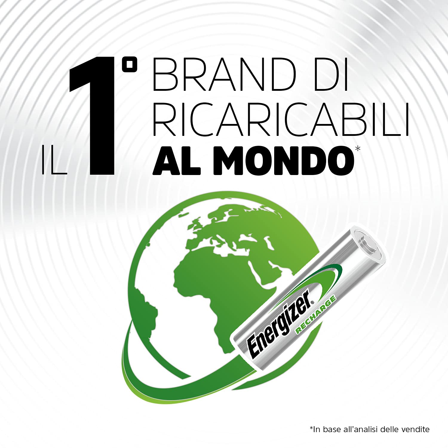 Energizer Recharge Power Plus - Batteria 9V (Confezione da 2) - Pile Ricaricabili 175 mAh NiMH - pronte all'uso - per rilevatori antincendio, rilevatori di fumo - 100% imballaggio riciclabile