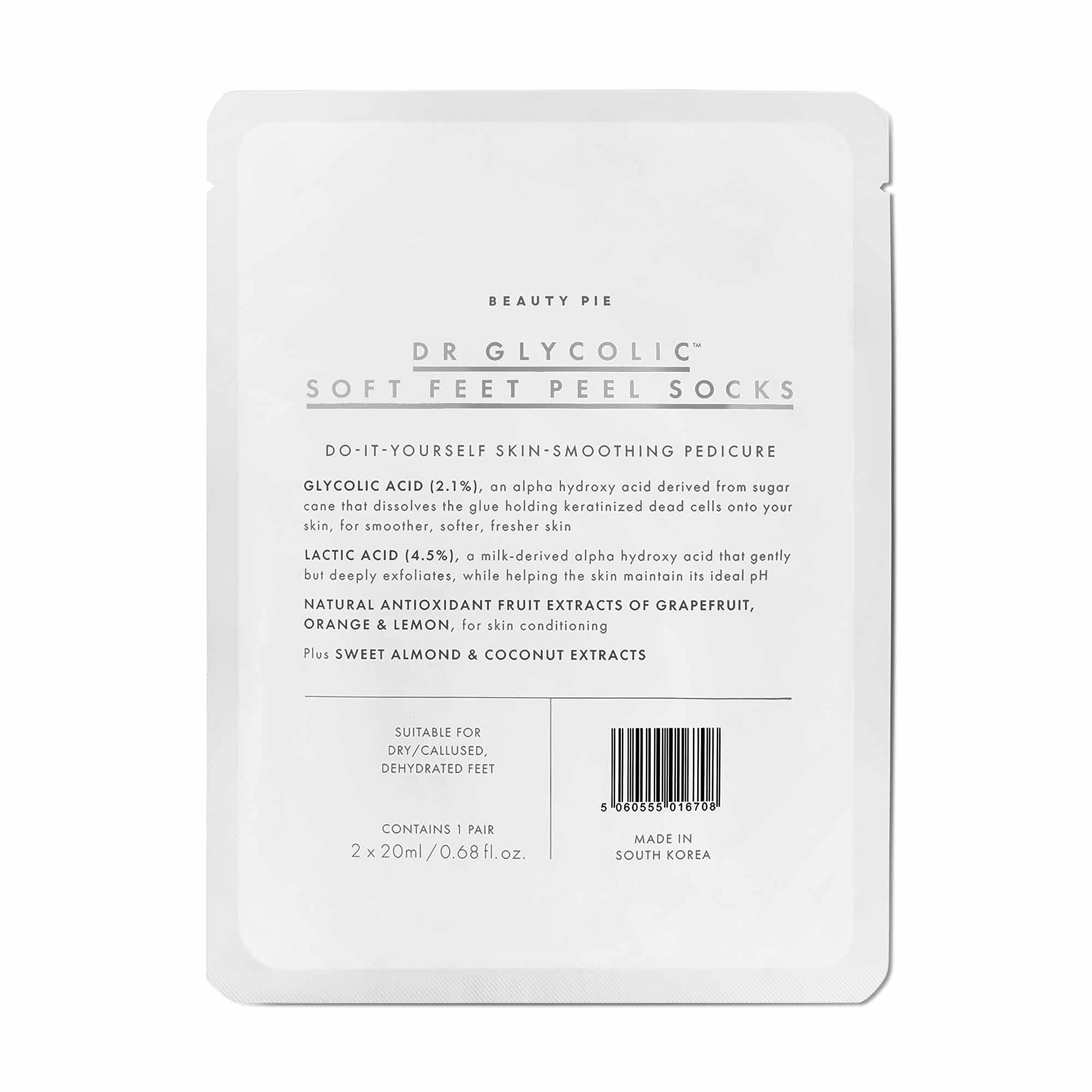 Beauty Pie Dr Glycolic Foot Peel Mask | Foot Exfoliator