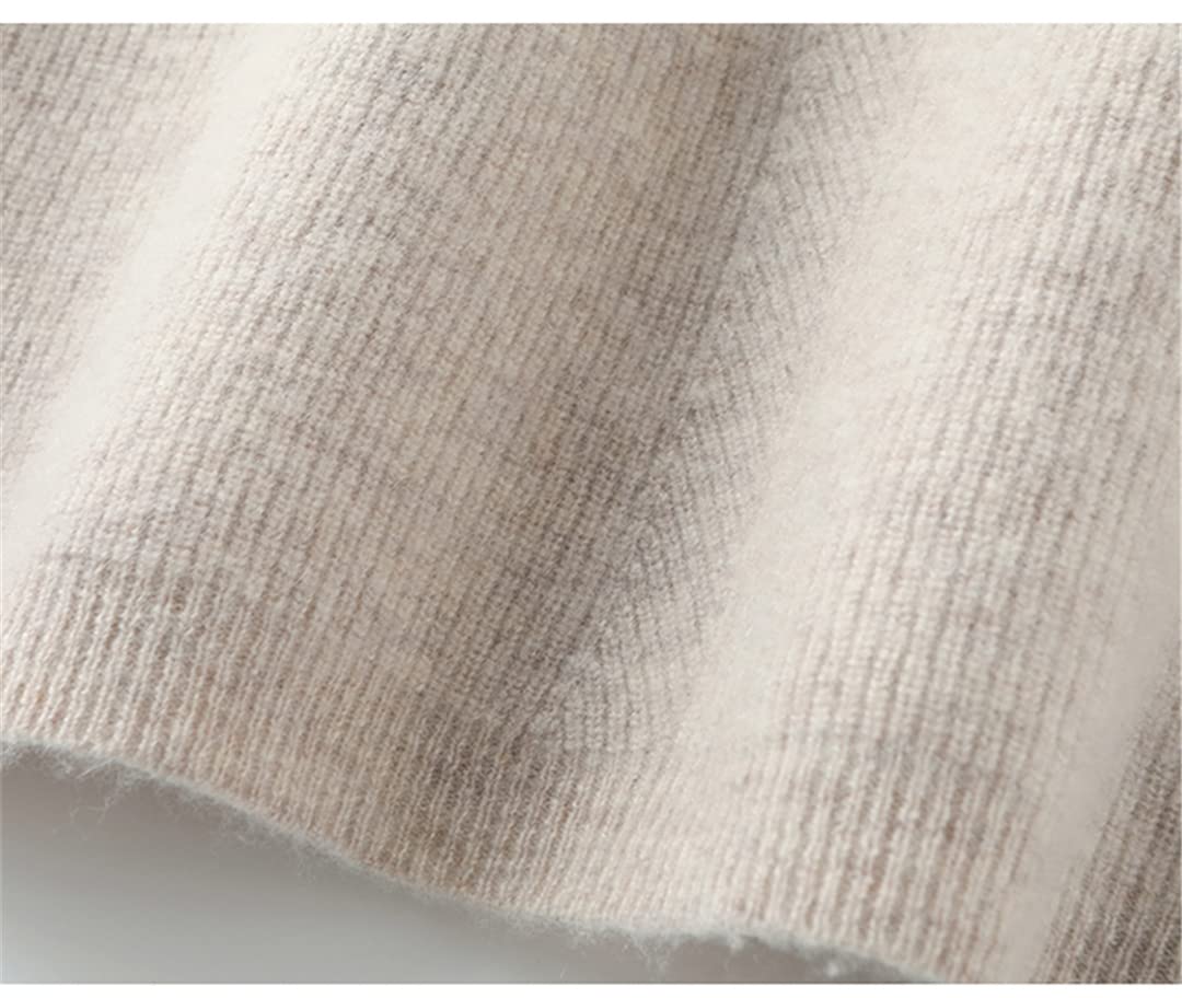 Disimlarl Elegante 100% lana merino scollo a V casual maglione abito da donna