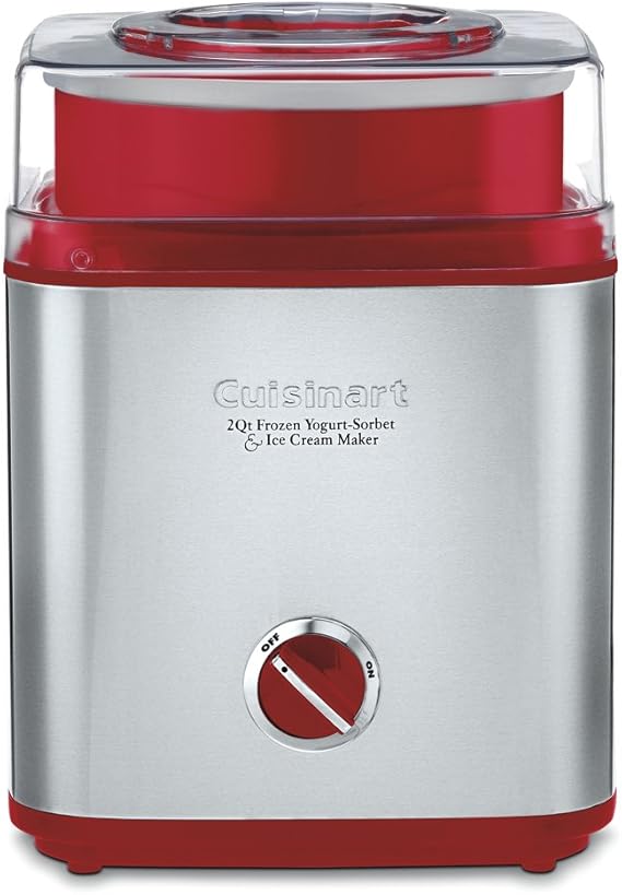 Cuisinart Ice Cream Maker Machine for Frozen Yogurt, Sorbet
