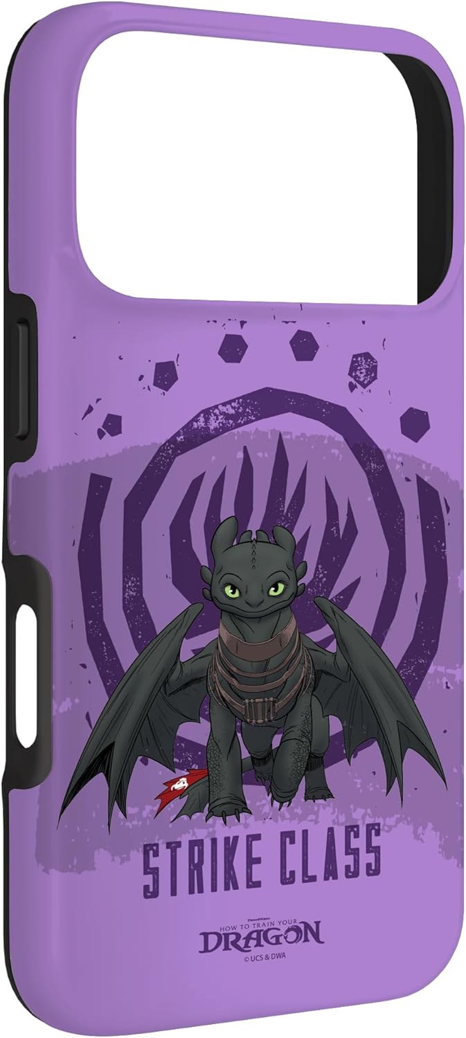 DreamWorks Dragons Strike Class Toothless Case for iPhone 17 Pro