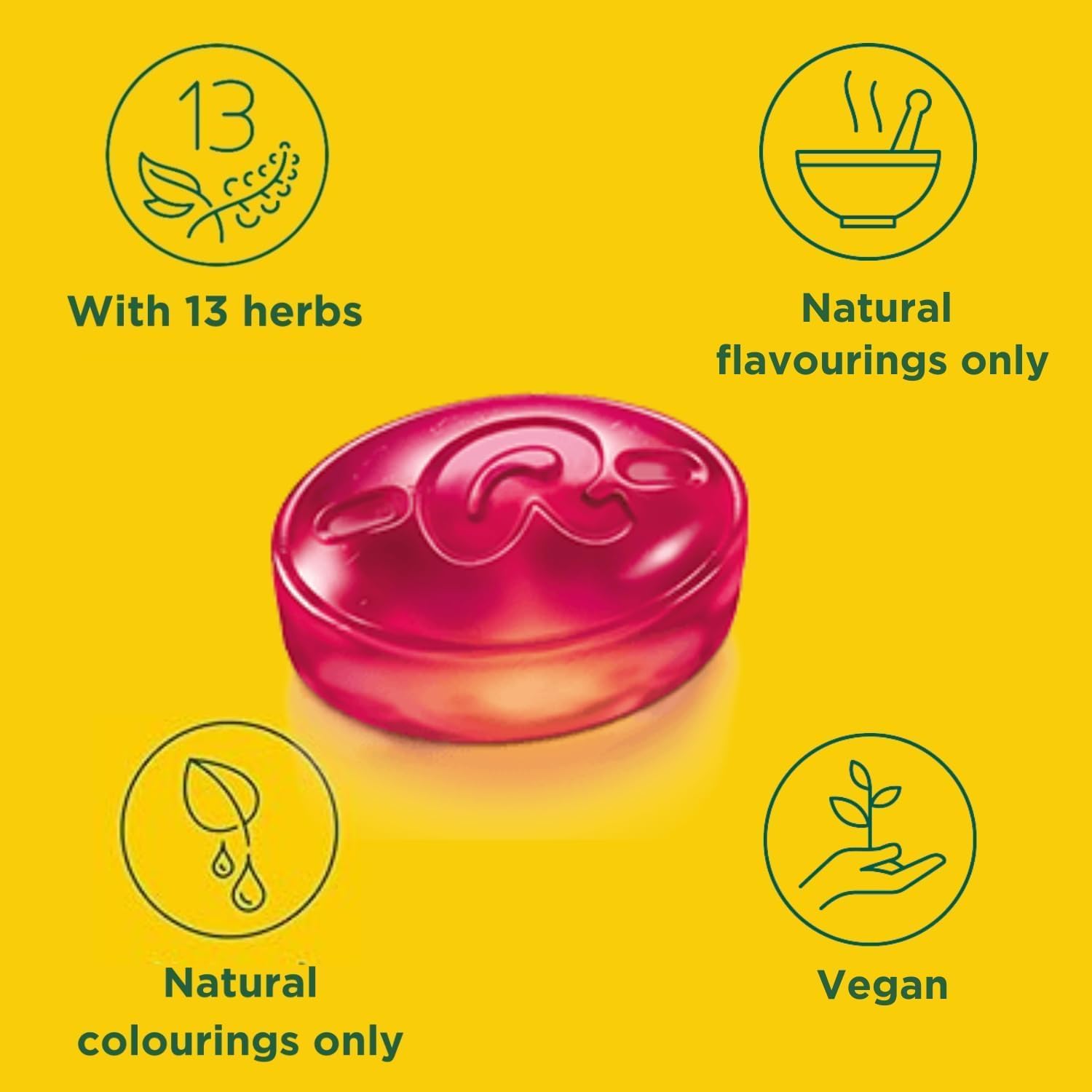 Ricola Blackcurrant Sugar Free Lozenges, 45g, Pack of 2 4