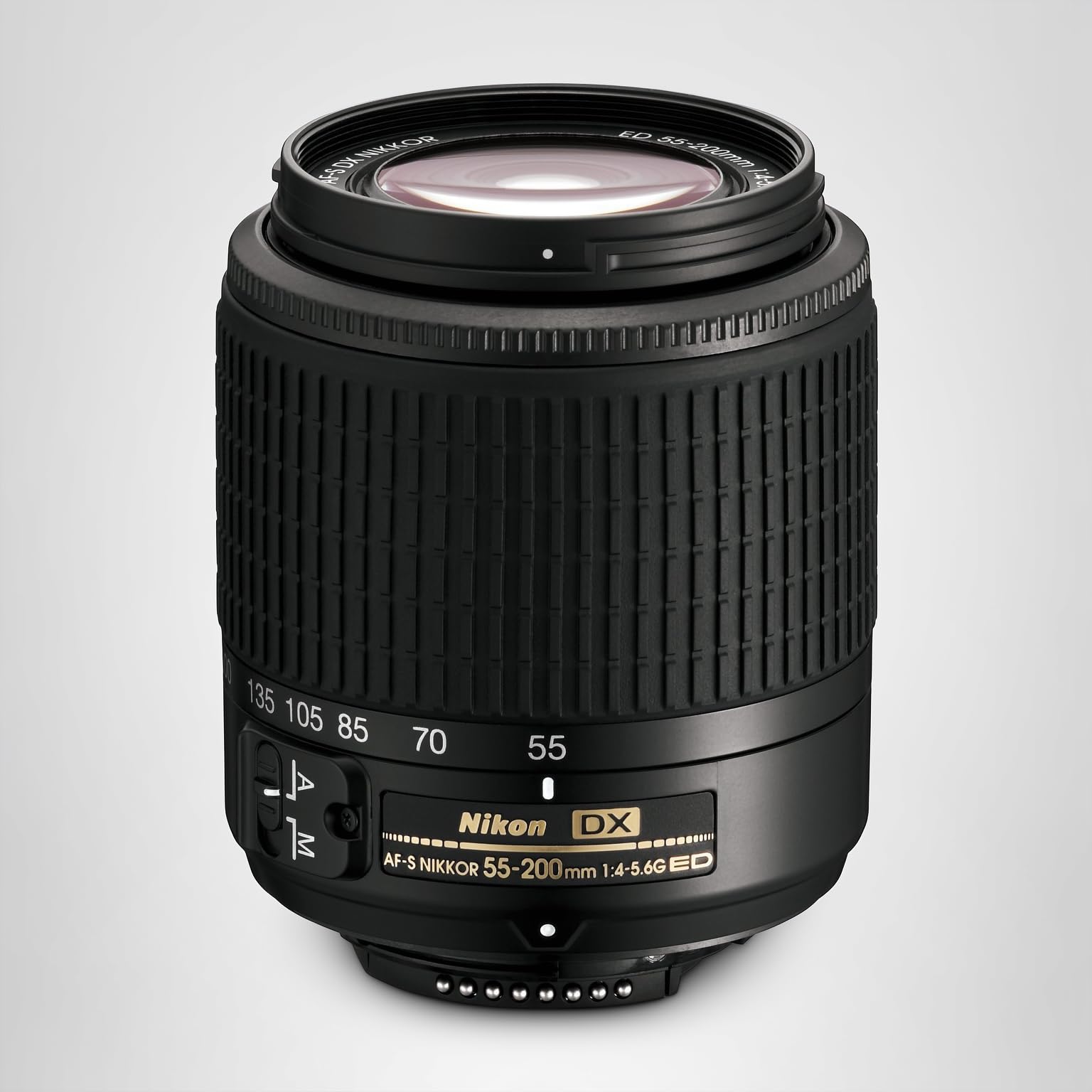 ニコンDX専用ズームレンズ55-200mm、ブラック