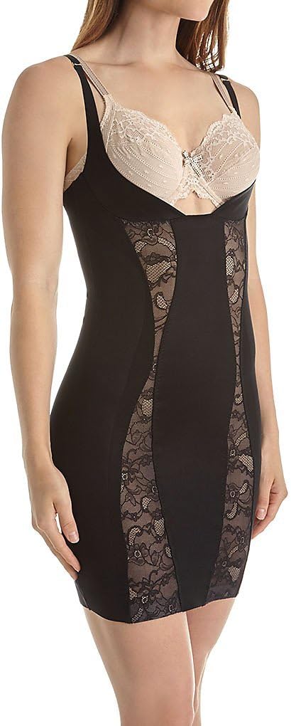 Body Hush Glamour Slenderizing Slip with Lace Inserts (BH1502L)