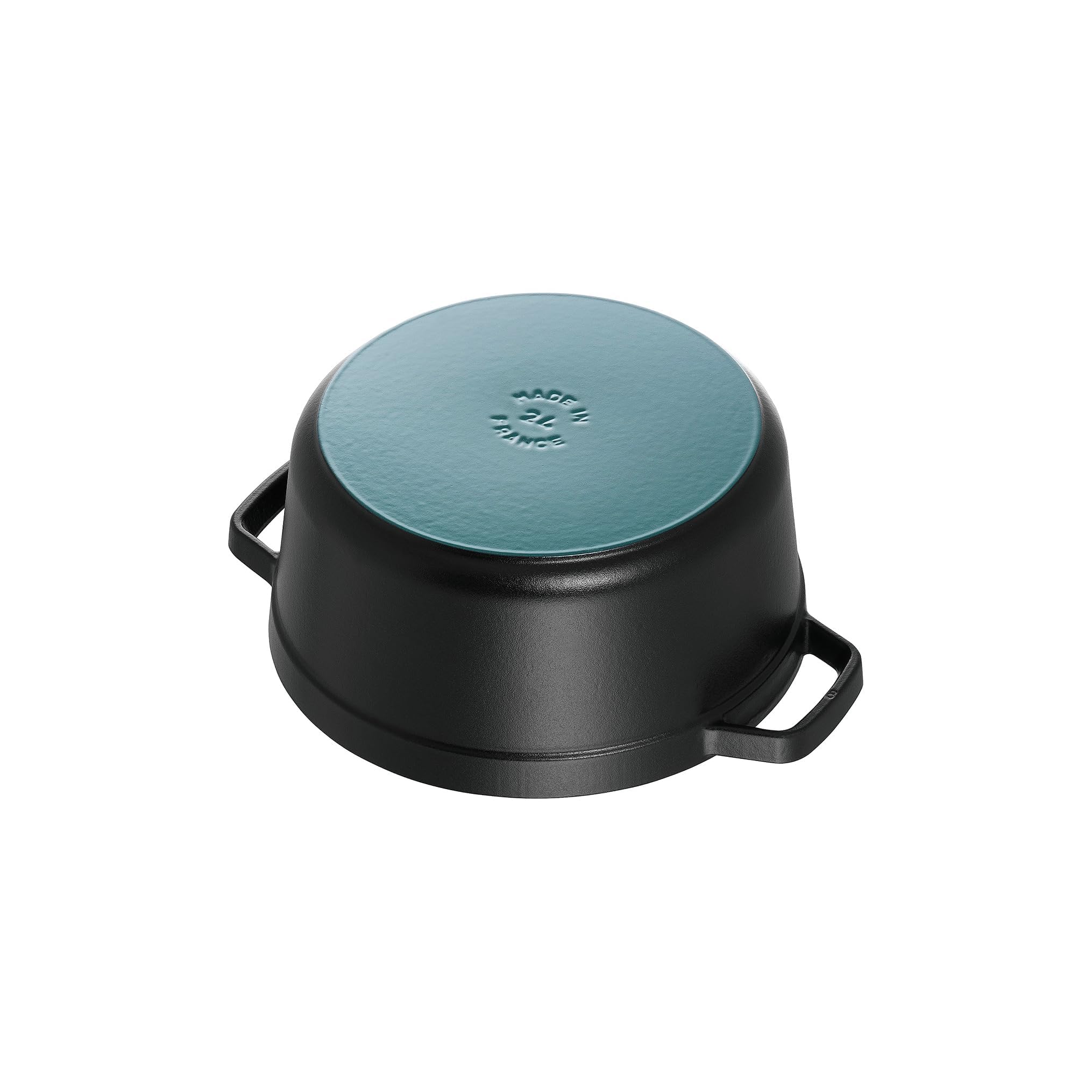 Staub Okrągła brytfanna z żeliwa w kolorze czarnym – średnica/pojemność 24 cm/3,8 litra