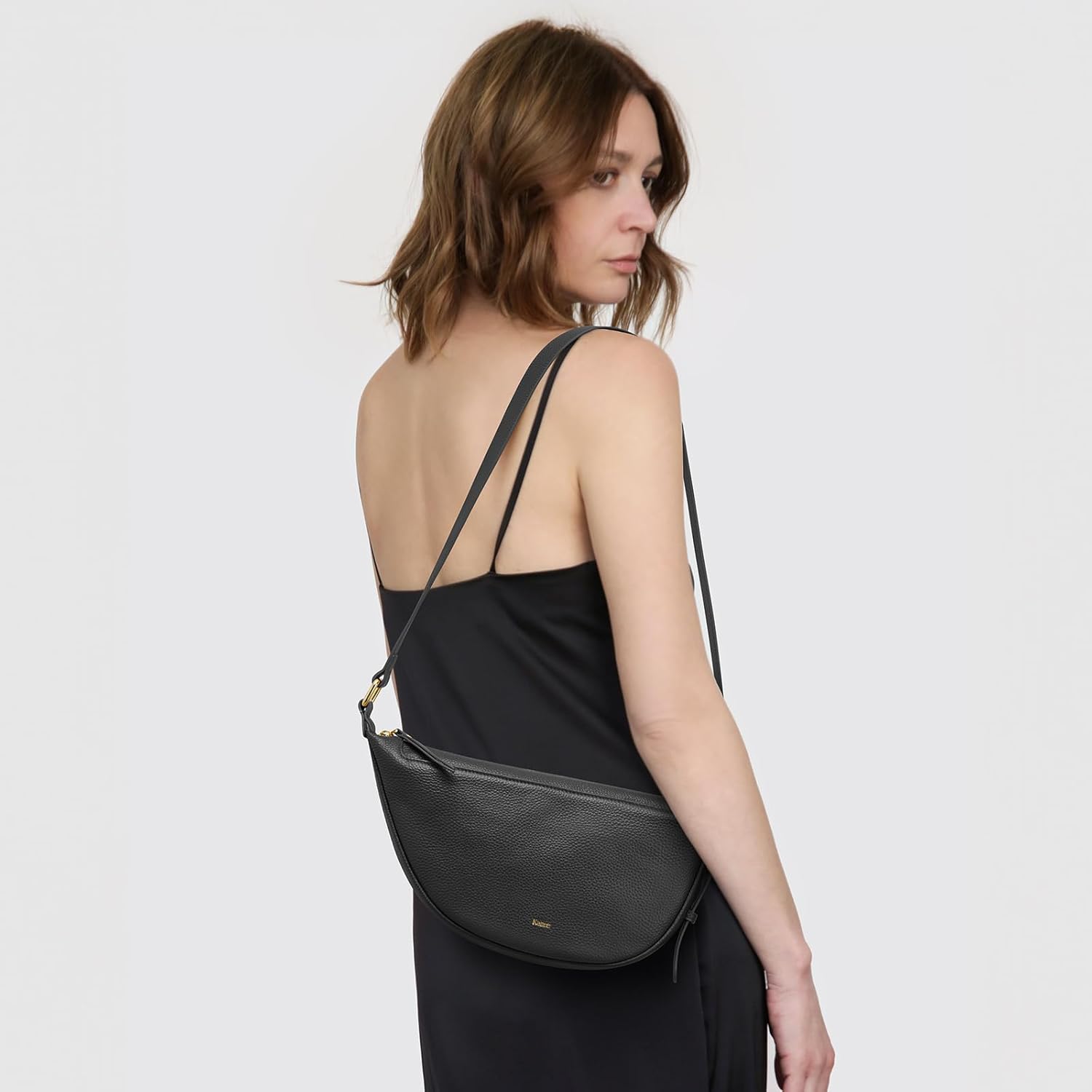 Kattee Leather Crossbody Purses for Women, Small Sling Bag, Women's Shoulder Handbags with Adjustable Strap - Image 2