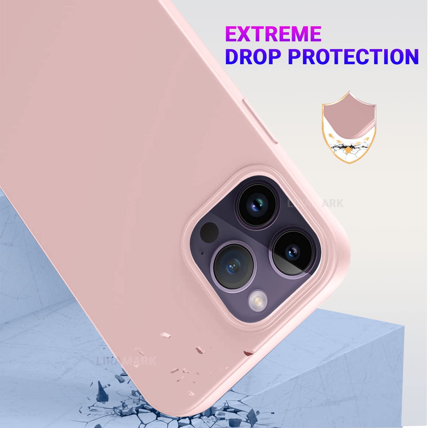 iPhone 14 Pro Silicone Case - Pink -6