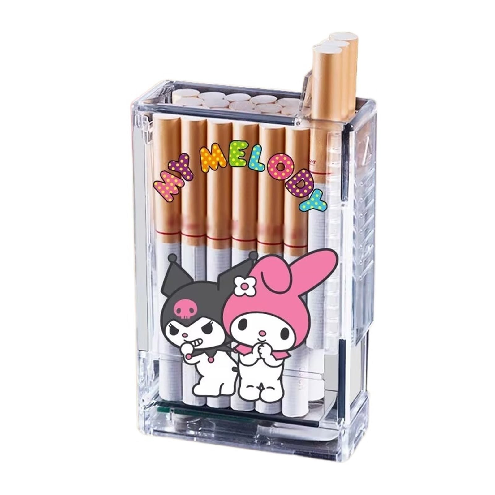 Accendino USB Con Portasigarette - Trasparente, Per 20 Sigarette, Accensione Al Tungsteno, Antivento