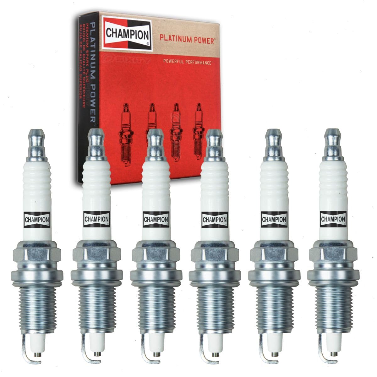 Champion Platinum Spark Plugs (6-Pack)