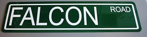 FALCON ROAD - Letrero de metal de 6 x 24 pulgadas, compatible con Ford Ranchero Futura, auto clásico personalizado, barra caliente, hombre, cueva,
