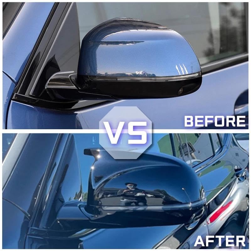 Couvercle de rétroviseur BMW X7 G07 look carbone forgé de remplacement