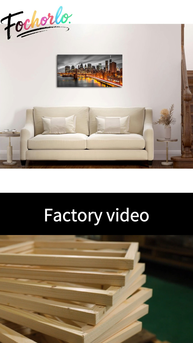 Watch Brooklyn Bridge Canvas Wall Art on Amazon Live