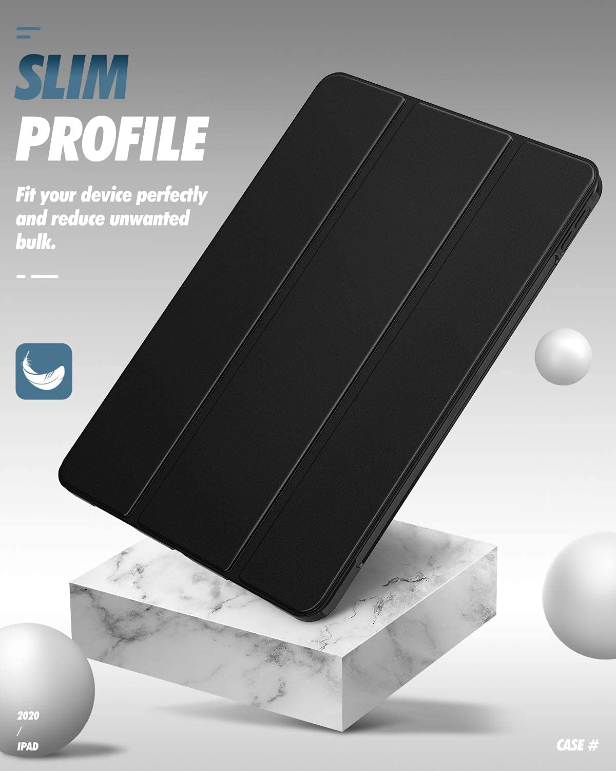 Custodia per iPad Air di terza generazione (2019) Air3 e iPad Pro