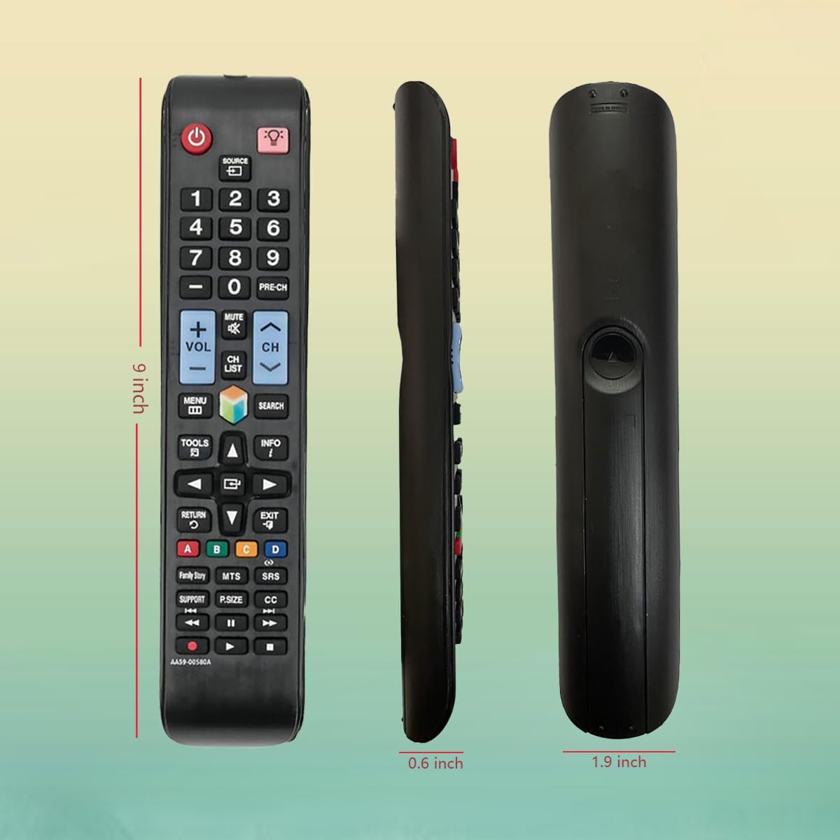 GHUST AA59-00580A Remote Control Replacement Universal for Samsung Smart TV UN50EH5300FXZA UN50ES6100FXZA UN50ES6150FXZA UN55ES6100FXZA UN55ES6150FXZA UN55ES7500FXZA UN60ES6100FXZA UN60ES7500FXZA image 5