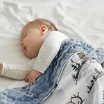 Soarwg Kids Baby Blankets Unisex Newborn, Super Soft Comfy Blankets, for Toddler Baby Nursery Bed Blanket Stroller Crib Shower Gifts 75 x 100 cm