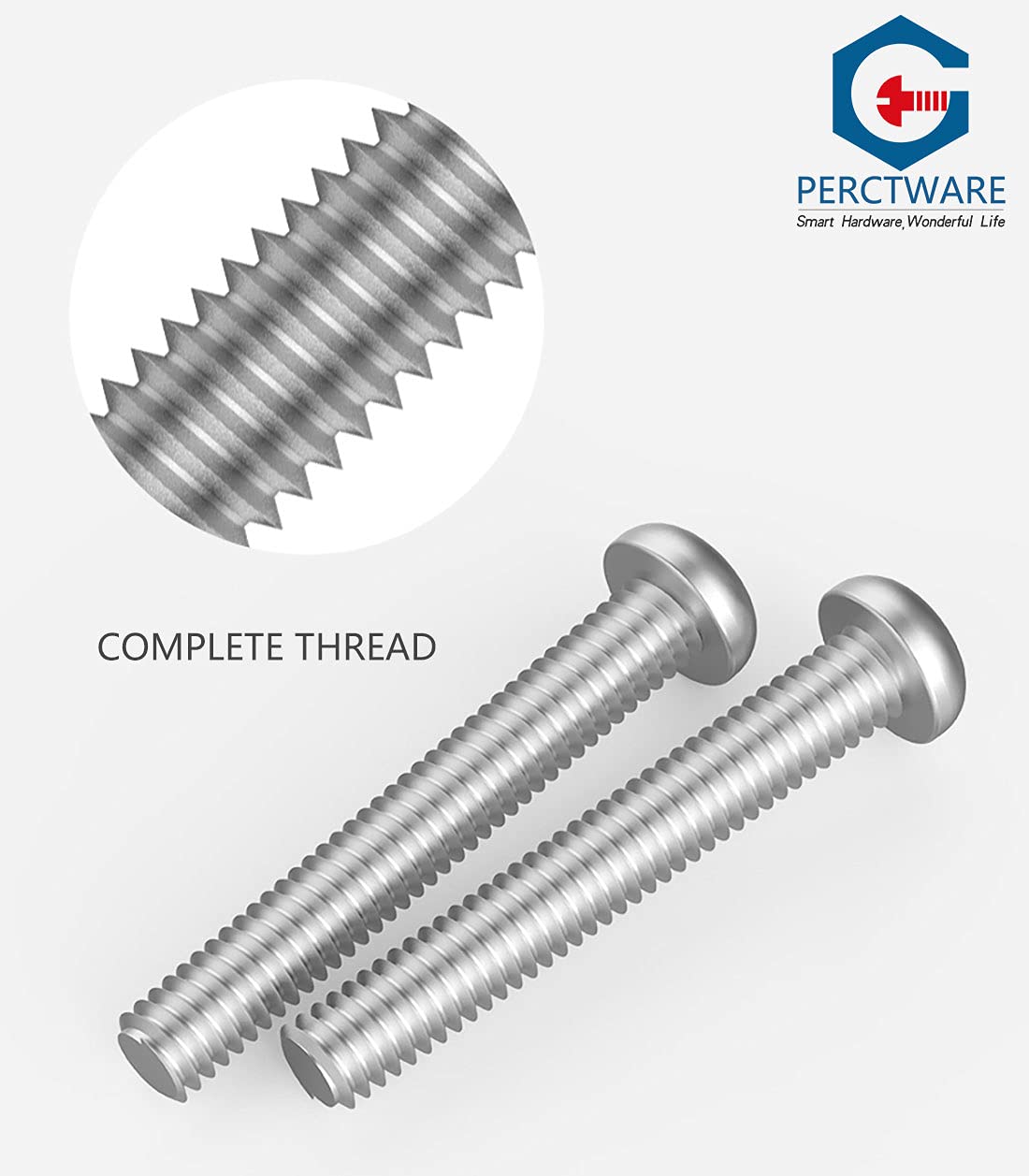 M4 (4mm x 35mm) Phillips Pan Machine Screws (Bolt) - Stainless Steel (A2) (Pack of 20) DIN 7985, Silver, M4x35 - Image 4