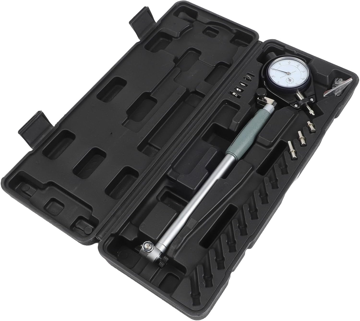 Digital Bore Gauge 0.01mm Accuracy, Steel Internal Diameter Measuring Tool with Indicator, 50-160mm Range Metalworking Inspection(35-50mm)