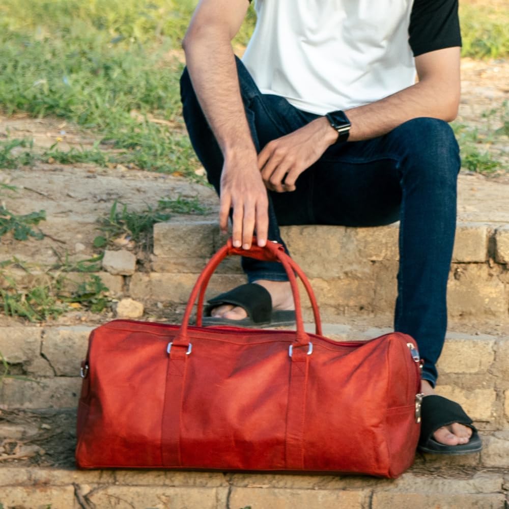 Durable Duffel Bag for Gym, Sports, Travel – Spacious, Stylish, Multi-Function Weekender Bag for Men & Women, Perfect for Workout Gear and Essentials"