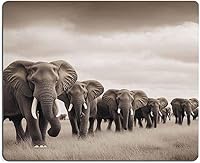 Vista 5 de Mugod Tapete para mouse para mujer, diseño de arte de tribu afrocéntrica, con base de goma antideslizante, para computadora, laptop, juegos, A01