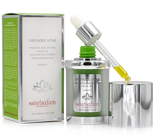 Miniatura 4 de Sweetsation Therapy  YUNASENCE ORCHIDEE VITAE Precioso Aceite Facial Antienvejecimiento Orgánico Suero, Aceite Facial con Flor de Orquídea, Argán,