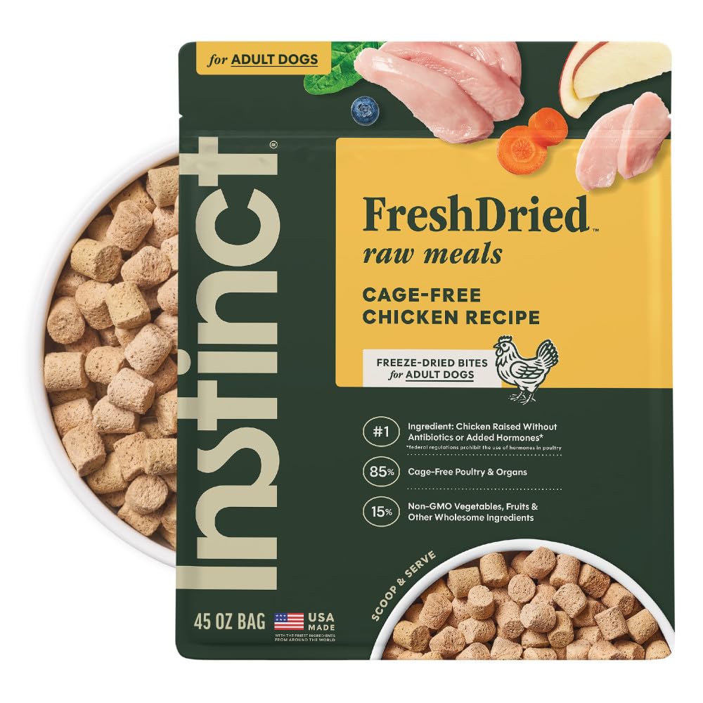 Instinct Freeze-Dried Meals FreshDried Bites Cage-Free Chicken