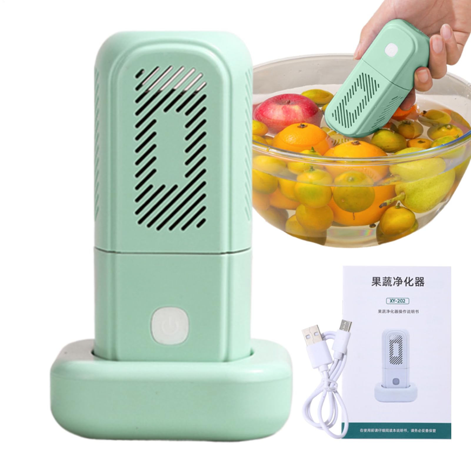 Máquina de frutas y verduras sin cables con funcionamiento automático para hogar y uso comercial