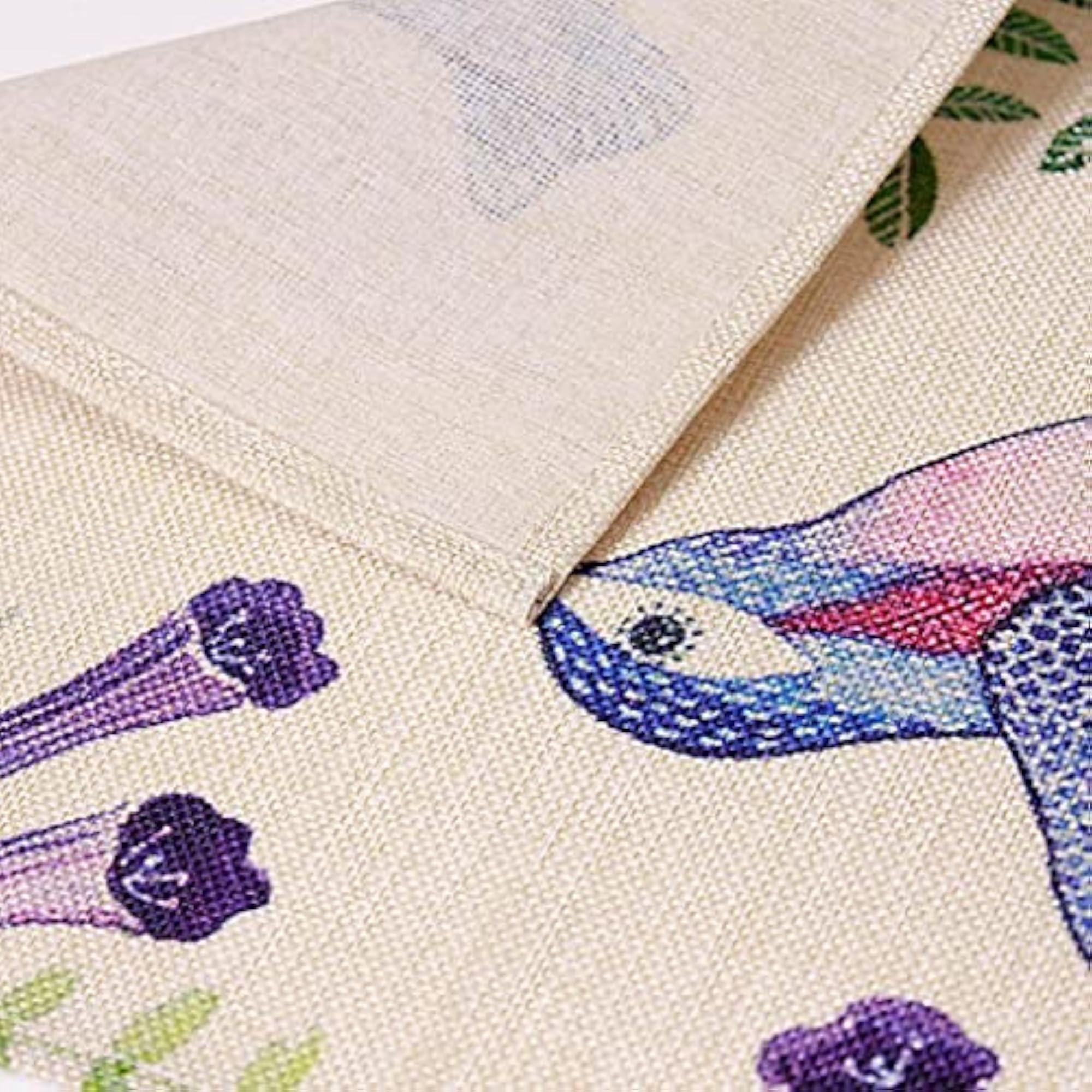 Mediterranean Fish Pattern Table Mat, Heat-Insulated Placemats