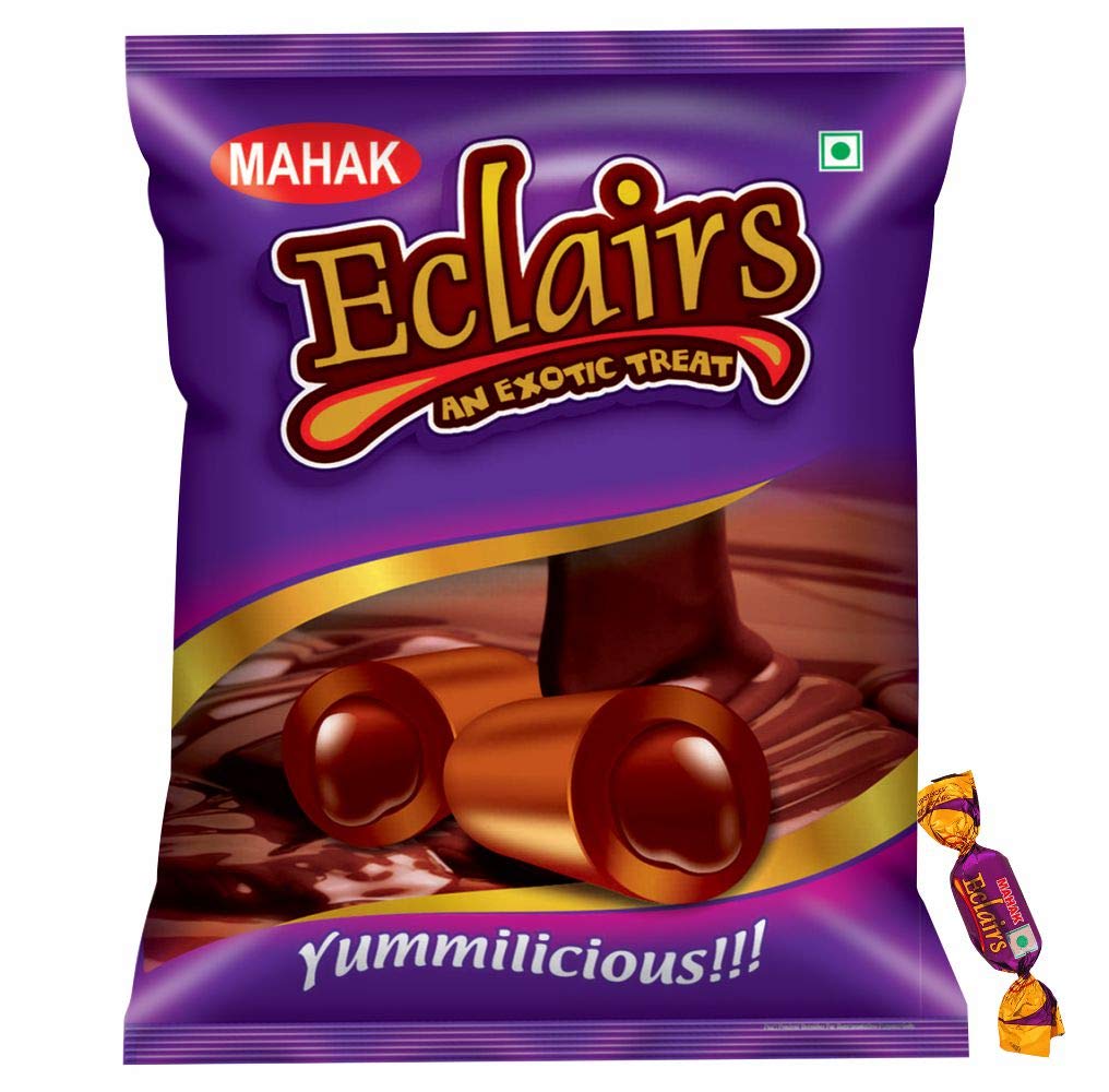 Mahak Kandiez Eclairs Candy Eclairs Candy Pouch Choco Eclairs
