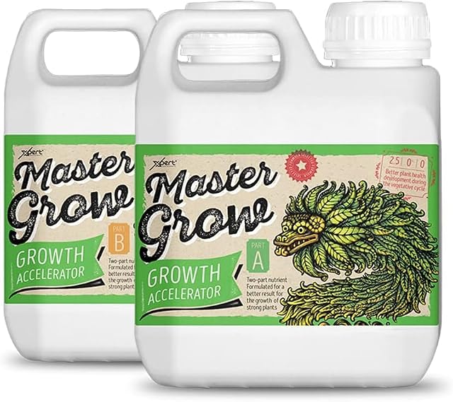Xpert Nutrients Master Grow A+B - Podstawowy nawóz wzrostowy w fazie wegetatywnej roślin (1L)